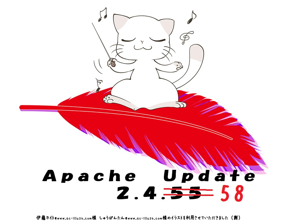 Apacheを再々インストール(Apache Lounge版へ)